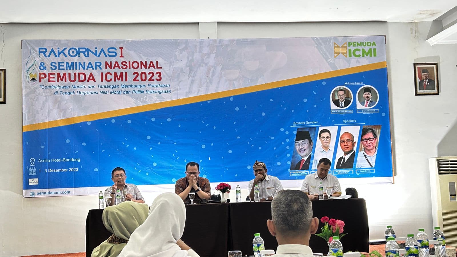 Rakornasi & Seminar Nasional Pemuda ICMI 2023, Asrilia Hotel, Bandung